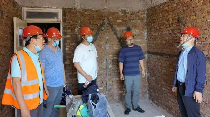总经理史智伟调研公司施工板块在建项目