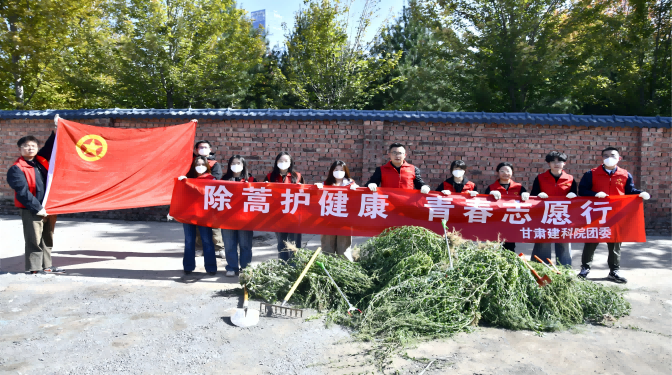 除蒿护健康 青春志愿行